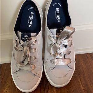 Grey Sperry Top-Siders